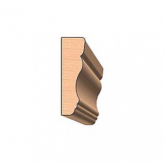 SINGLE Molding Knife for Casing WM-2099 (Profile Width: 2-1/2'') for Woodmaster and similar machines