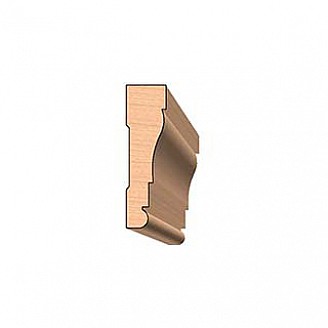 SINGLE Molding Knife for Casing WM-371 (Profile Width: 2-1/2'') for Woodmaster and similar machines