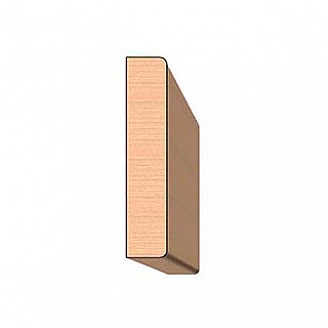 SINGLE Molding Knife for Casing WM-412 (Profile Width: 3-1/2'') for Woodmaster and similar machines