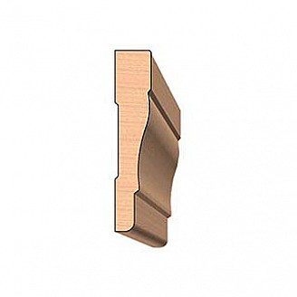 SINGLE Molding Knife for Casing WM-444 (Profile Width: 3-1/2'') for Woodmaster and similar machines
