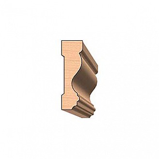 SINGLE Molding Knife for Casing WM-502 (Profile Width: 2-1/2'') for Woodmaster and similar machines