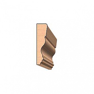 SINGLE Molding Knife for Casing WM-514 (Profile Width: 2-1/2'') for Woodmaster and similar machines