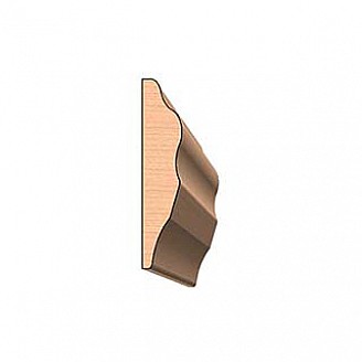 SINGLE Molding Knife for Chair Rail MWC-322 (Profile Width: 3'') for CORRUGATED Knife Systems