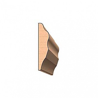 SINGLE Molding Knife for Chair Rail MWC-323 (Profile Width: 2-3/4'') for CORRUGATED Knife Systems