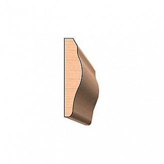 SINGLE Molding Knife for Chair Rail MWC-329 (Profile Width: 2-3/4'') for CORRUGATED Knife Systems