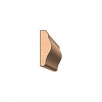 SINGLE Molding Knife for Chair Rail MWC-332 (Profile Width: 2'') for CORRUGATED Knife Systems