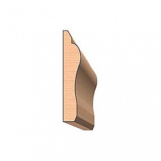SINGLE Molding Knife for Chair Rail MWC-339 (Profile Width: 3-1/4'') for CORRUGATED Knife Systems