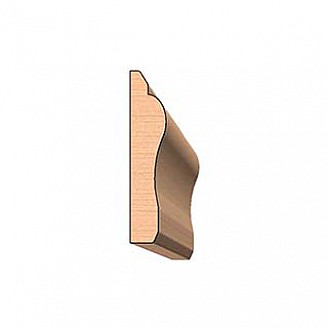 SINGLE Molding Knife for Chair Rail MWC-340 (Profile Width: 3'') for CORRUGATED Knife Systems