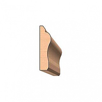SINGLE Molding Knife for Chair Rail MWC-342 (Profile Width: 2-1/2'') for CORRUGATED Knife Systems