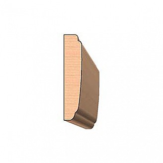 SINGLE Molding Knife for Chair Rail MWC-346 (Profile Width: 3'') for CORRUGATED Knife Systems