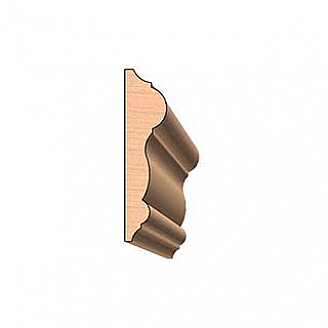 SINGLE Molding Knife for Chair Rail WM-297 (Profile Width: 3'') for CORRUGATED Knife Systems