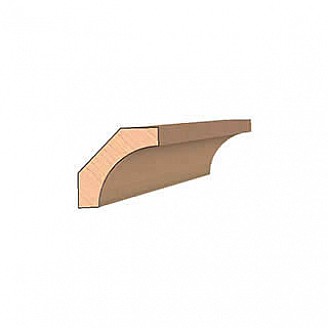 SET of 2 Molding Knives for Cove WM-86 (Profile Width: 1-5/8'') for Williams&Hussey and similar machines