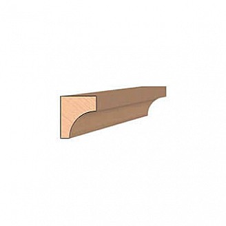 SET of 2 Molding Knives for Cove WM-92 (Profile Width: 7/8'') for Williams&Hussey and similar machines