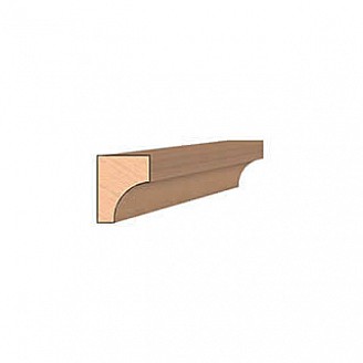 SET of 2 Molding Knives for Cove WM-95 (Profile Width: 7/8'') for Williams&Hussey and similar machines