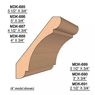 SET of 2 Molding Knives for Crown MWC-686 (Profile Width: 5'') for Williams&Hussey and similar machines SET of 2 Molding Knives for Crown MWC-686 (Profile Width: 5'') for Williams&Hussey and similar machines