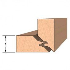 SINGLE Molding Knife for Lock Miter MWC-439 (Profile Width: 1-1/4'') for Woodmaster and similar machines