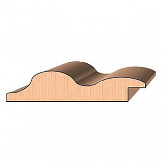 SINGLE Molding Knife for Picture Frame MWC-861 (Profile Width: 4'') for Woodmaster and similar machines