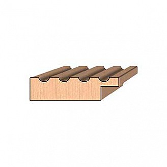 SET of 2 Molding Knives for Picture Frame MWC-918 (Profile Width: 2-1/2'') for Williams&Hussey and similar machines