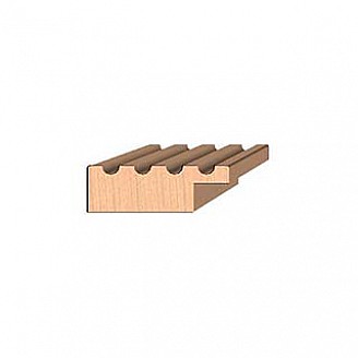 SINGLE Molding Knife for Picture Frame MWC-919 (Profile Width: 2'') for Woodmaster and similar machines