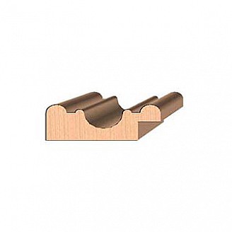 SET of 2 Molding Knives for Picture Frame MWC-954 (Profile Width: 2-1/2'') for Williams&Hussey and similar machines