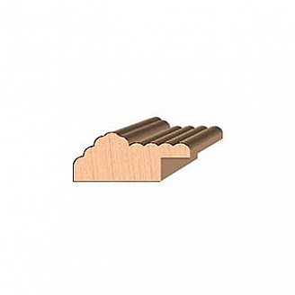 SINGLE Molding Knife for Picture Frame MWC-973 (Profile Width: 2'') for Woodmaster and similar machines