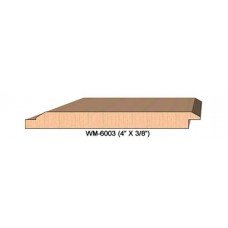 SINGLE Molding Knife for Wainscotting WM-6003 (Profile Width: 4'') for Woodmaster and similar machines