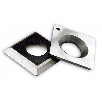 14mm x 14mm x 2.0mm - Set of 10 Square Carbide Insert Knives (ICK)