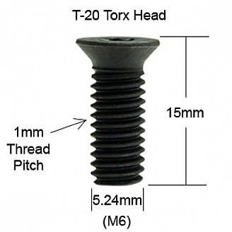 Spare Screws for Spiral Head Insert Knives (Box of 10)