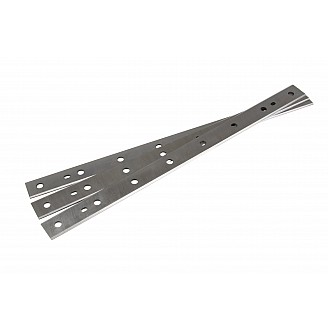 Set of 3 HSS Blades (Double Edge) - Length: 12-1/2", Width: 7/8", Thickness: 1/16"