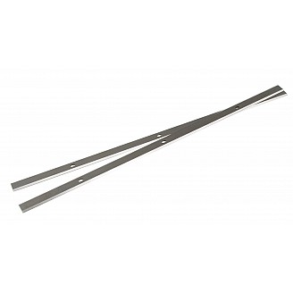 Set of 2 HSS Blades (Double Edge) - Length: 333mm, Width: 12mm, Thickness: 1.5mm