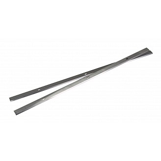 Set of 2 HSS Blades (Double Edge) - Length: 12-1/2", Width: 15/32", Thickness: 1/16"