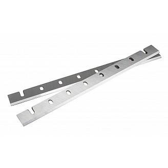 Set of 2 HSS Blades (Single Edge) - Length: 12-1/2", Width: 1-1/16", Thickness: 1/8"
