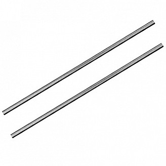 Set of 2 HSS Blades (Double Edge) - Length: 12", Width: 5/16", Thickness: 1/16"