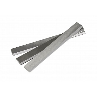 Set of 3 HSS Blades (Single Edge) - Length: 6", Width: 16.5mm, Thickness: 2.7mm
