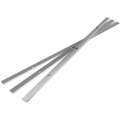 Set of 3 HSS Blades (Double Edge) - Length: 333mm, Width: 12mm, Thickness: 1.5mm