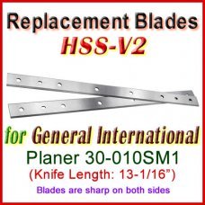 0911030748 2 HSS PLANER BLADES - S704S7 For HC 260 E/ES Metabo 