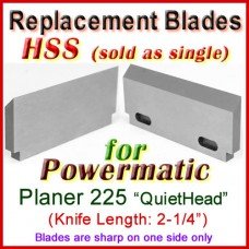 ROBLAND gestionnaire-Pair of HSS planificateurs Blades 260 mm Long to fit the ROBLAND Planificateur 