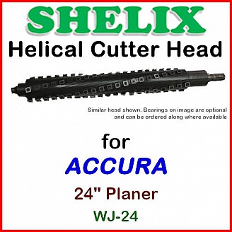 SHELIX for ACCURA 24'' Planer, WJ-24