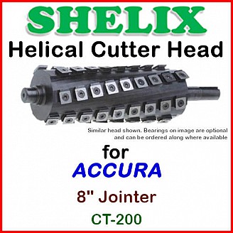 SHELIX for ACCURA 8'' Jointer, CT-200