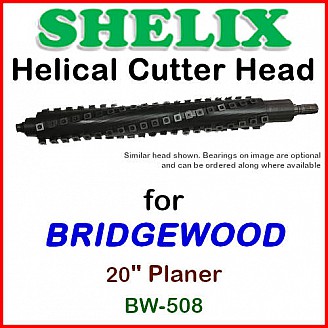 SHELIX for BRIDGEWOOD 20'' Planer, BW-508
