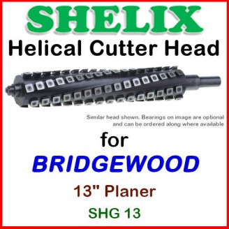 SHELIX for BRIDGEWOOD 13'' Planer, SHG 13