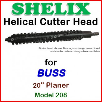 SHELIX for BUSS 20'' Planer, Model 208
