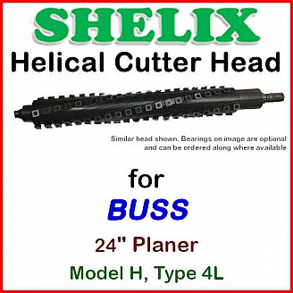 SHELIX for BUSS 24'' Planer, Model H, Type 4L
