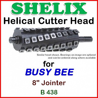 SHELIX for BUSY BEE 8'' Jointer, B 438