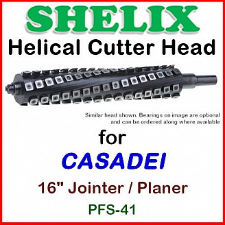 SHELIX for CASADEI 16'' Planer, PFS-41 Jointer-Planer