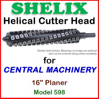 SHELIX for CENTRAL MACHINERY 16'' Planer, Model 598
