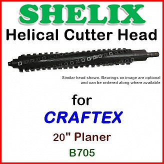 SHELIX for CRAFTEX 20'' Planer, B705