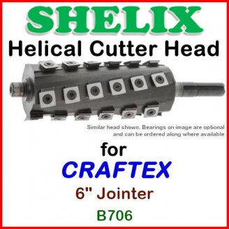 SHELIX for CRAFTEX 6'' Jointer, B706