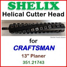 SHELIX for CRAFTSMAN (Sears) 13'' Planer, 351.217430