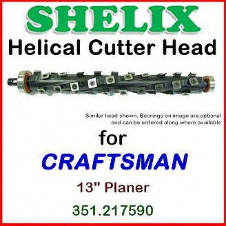 SHELIX for CRAFTSMAN (Sears) 13'' Planer, 351.217590